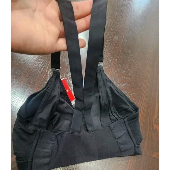 SPANX Bra-llelujah Nursing Bra Women Stretch Large 36C-38C Very Black NWT - Picture 4 of 10